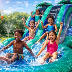 Bahama Double Lane Water Slide