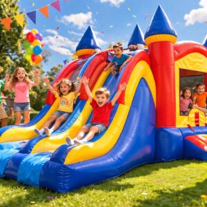 Castle Slide Double Lane Combo