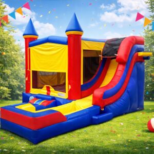 Castle Slide Single Lane Combo