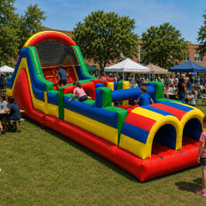Rainbow Sky Obstacle Course